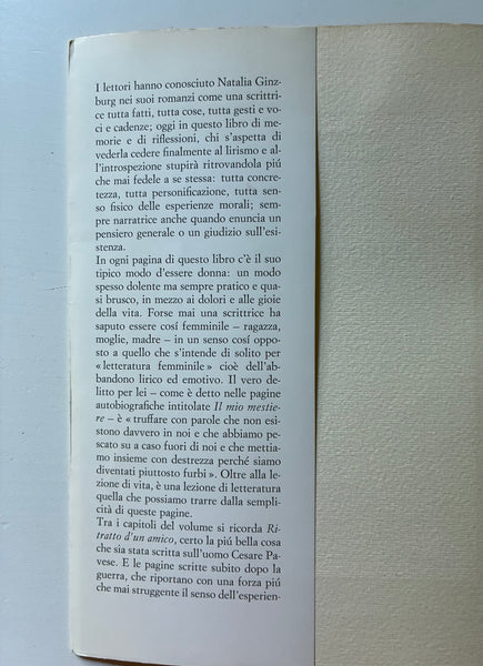 Natalia Ginzburg - Le piccole virtù