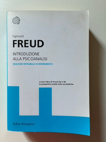 Sigmund Freud - Introduzione alla psicoanalisi