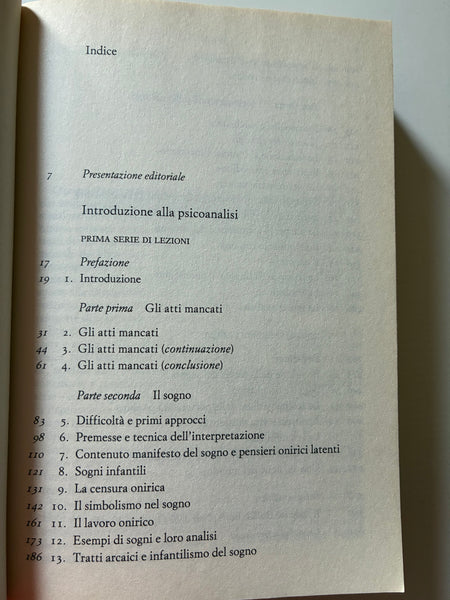 Sigmund Freud - Introduzione alla psicoanalisi