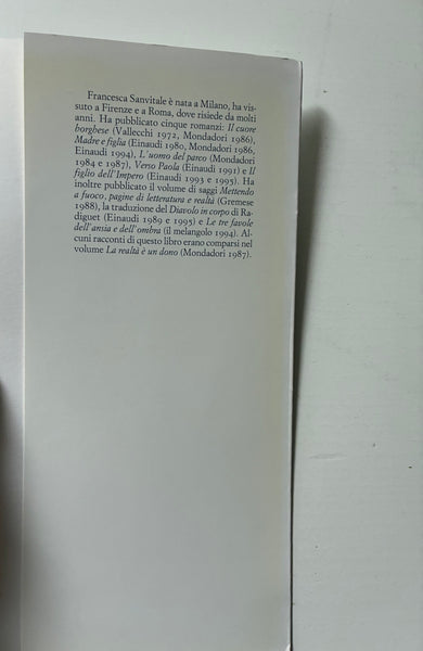 Francesca Sanvitale - Separazioni