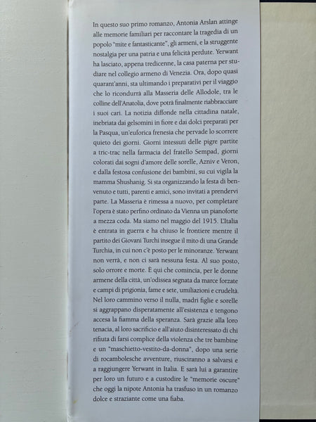 Antonia Arslan - La masseria delle allodole