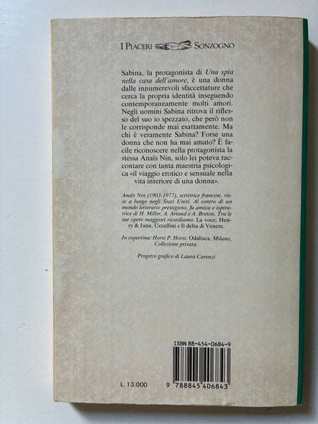 Anais Nin - Una spia nella casa dell'amore