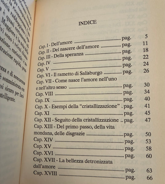 Stendhal - Dell'amore