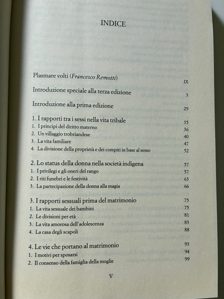 Bronislaw Malinowski - La vita sessuale dei selvaggi nella Melanesia nord-occidentale
