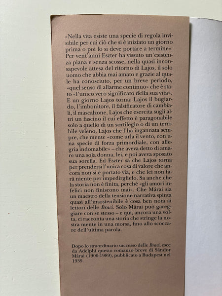 Sandor Marai - L'eredità di Eszter