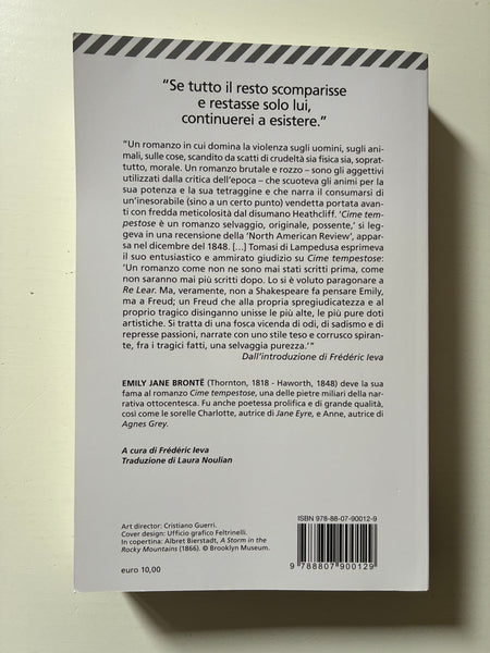 Emily Bronte - Cime tempestose