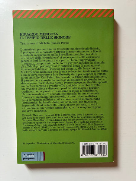 Eduardo Mendoza - Il tempio delle signore