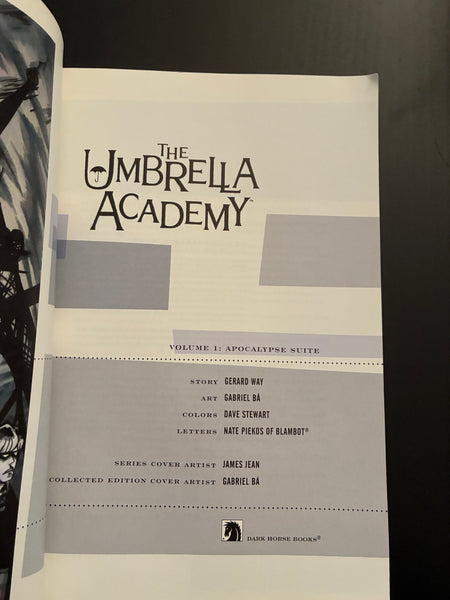 Gerard Way & Gabriel Ba - The Umbrella academy  Apocalypse Suite