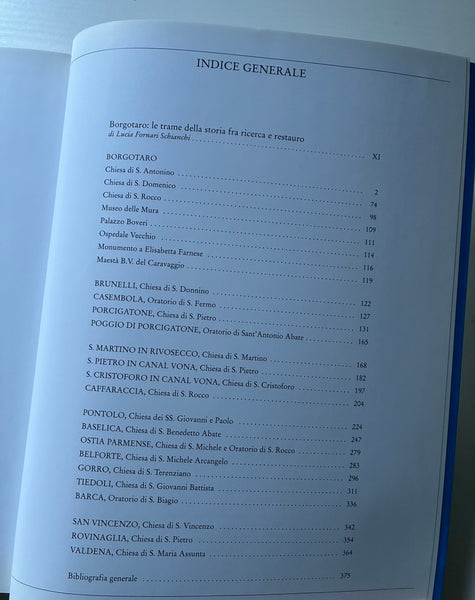 Lucia Fornari Schianchi, a cura di - Le trame della storia fra ricerca e restauro. Risultati di un censimento nel comune di Borgotaro