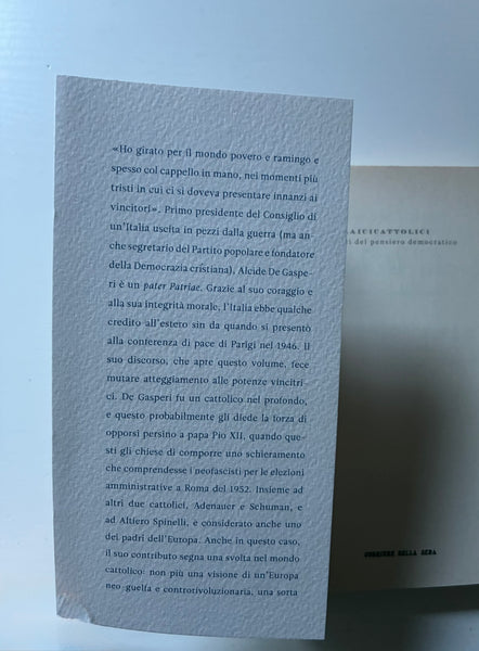 Alcide de Gasperi - La politica come servizio
