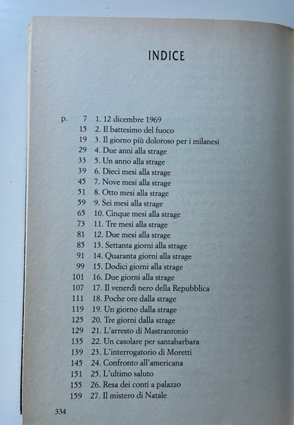 Vito Bruschini - La strage. Il romanzo di Piazza Fontana