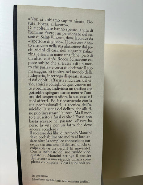 Antonio Manzini - Fate il vostro gioco