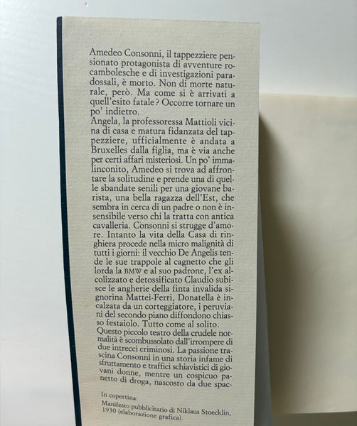 Francesco Recami - Morte di un ex tappezziere