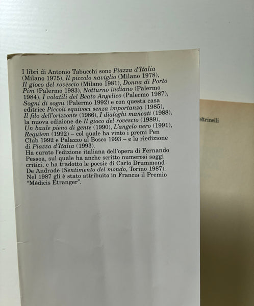 Antonio Tabucchi - Sostiene Pereira