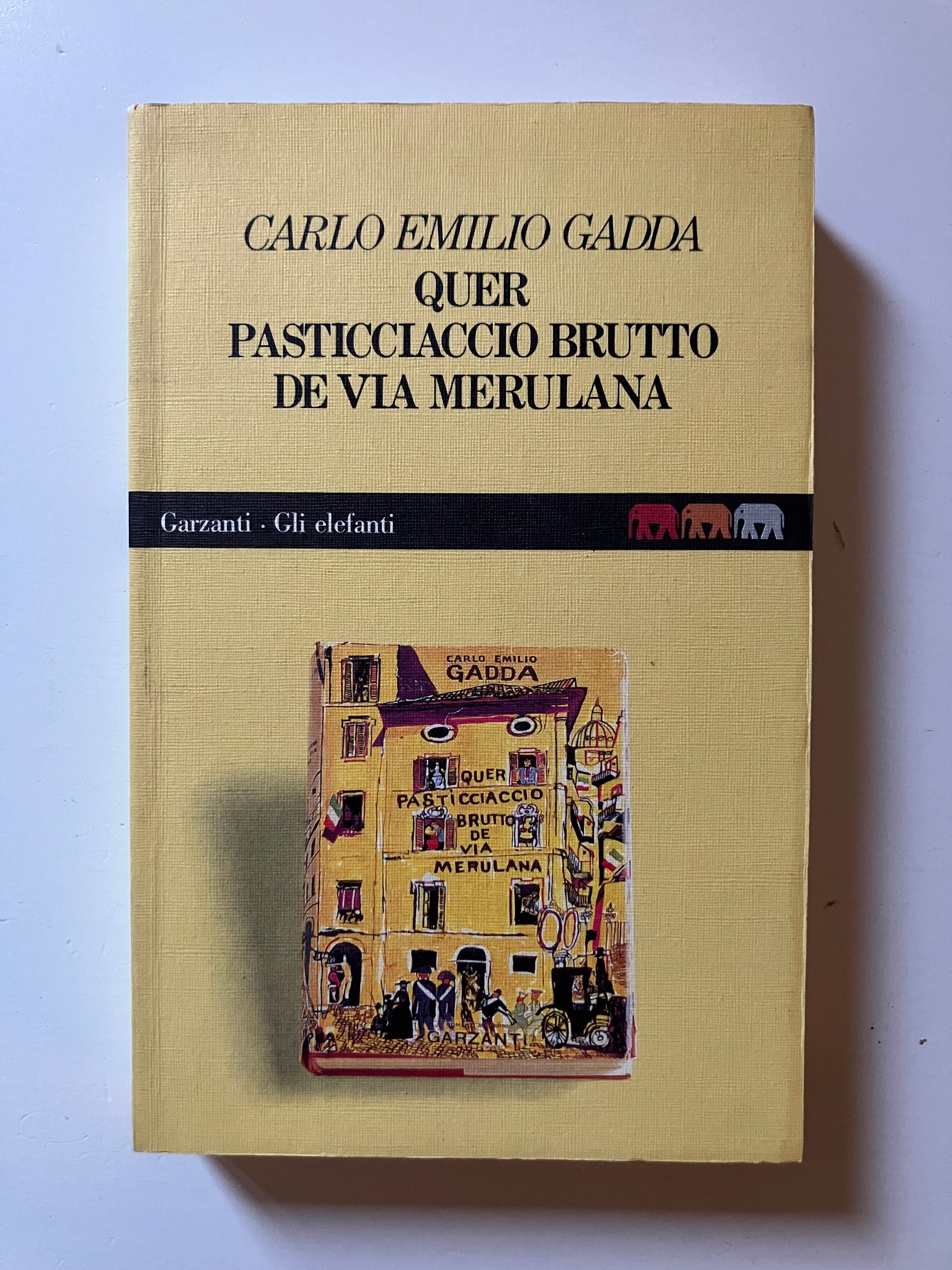 Quer pasticciaccio brutto de via Merulana da Gadda, Carlo Emilio: buono  Rilegato (1957) prima edizione