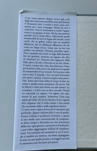 Enrico Galiano - Eppure cadiamo felici