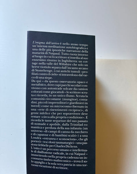 V.S. Naipaul - L'enigma dell'arrivo