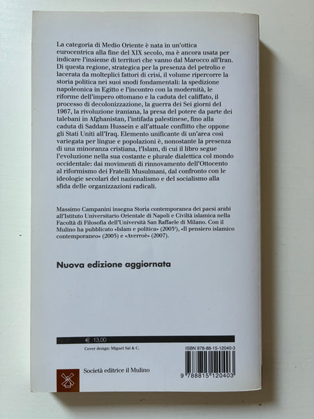 Massimo Campanini -Storia del Medio Oriente 1798- 2006