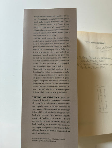 Vittorino Andreoli - L'uomo folle/ La terza via della psichiatria