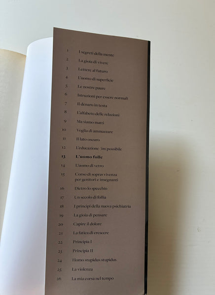 Vittorino Andreoli - L'uomo folle/ La terza via della psichiatria