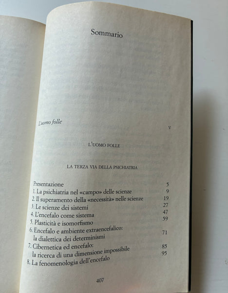 Vittorino Andreoli - L'uomo folle/ La terza via della psichiatria