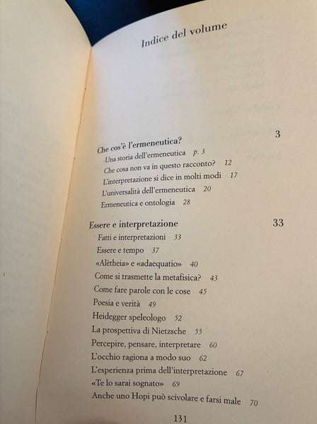 Maurizio Ferraris - L'ermeneutica