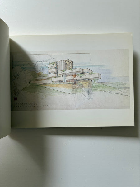 Frank Lloyd Wright - 30 Architectural drawings. A book of postcards