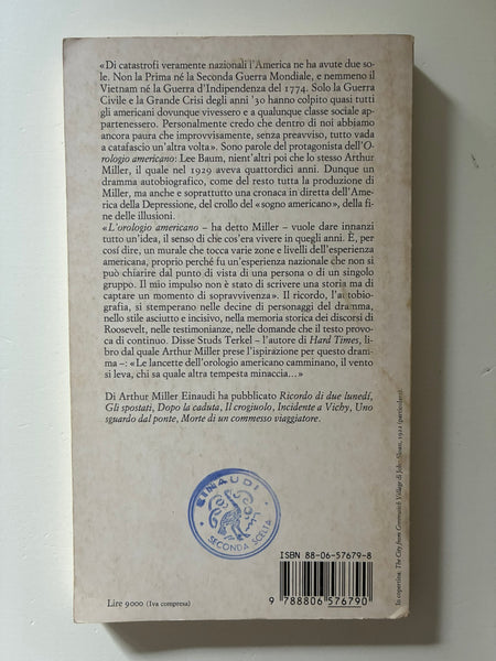 Arthur Miller - L'orologio americano