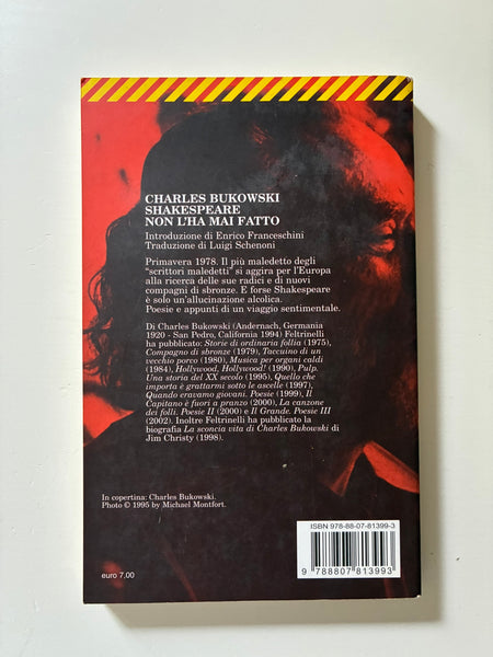 Charles Bukowski - Shakespeare non l'ha mai fatto
