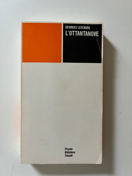 Georges Lefebvre - L'ottantanove