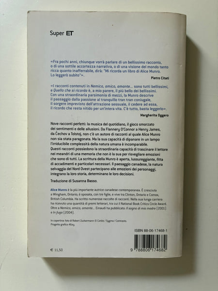 Alice Munro - Nemico, amico, amante...