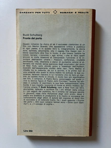 Budd Schulberg - Fronte del porto