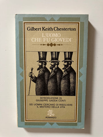 Gilbert Keith Chesterton - L'uomo che fu giovedi