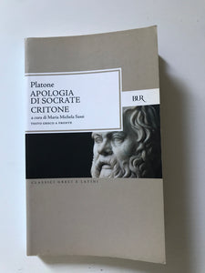 Platone - Apologia di Socrate  Critone