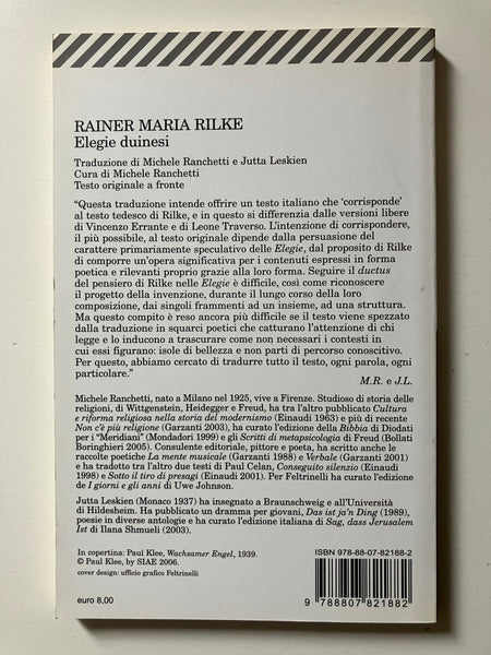 Rainer Maria Rilke - Elegie duinesi