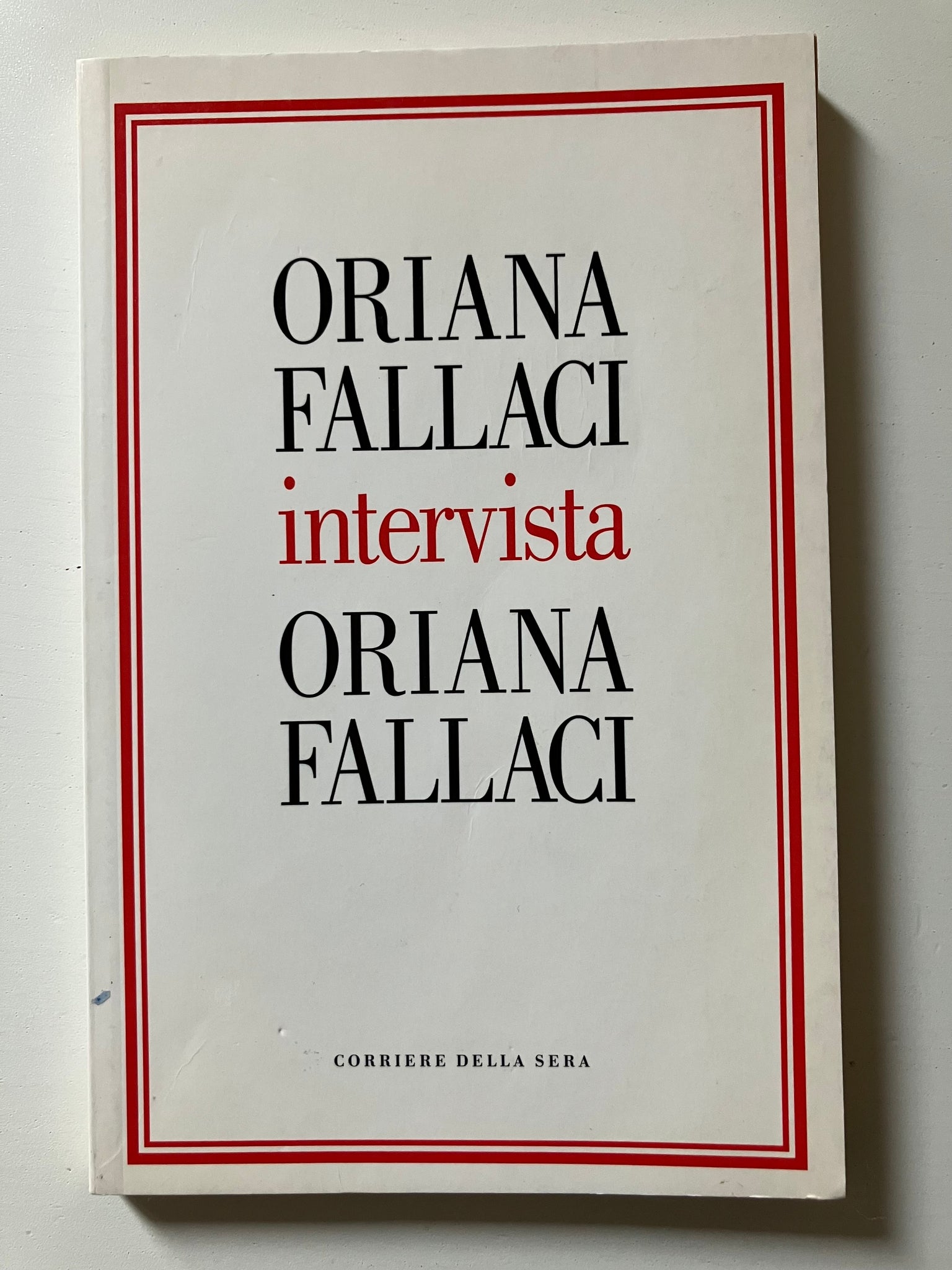 Oriana Fallaci - Oriana Fallaci intervista Oriana Fallaci