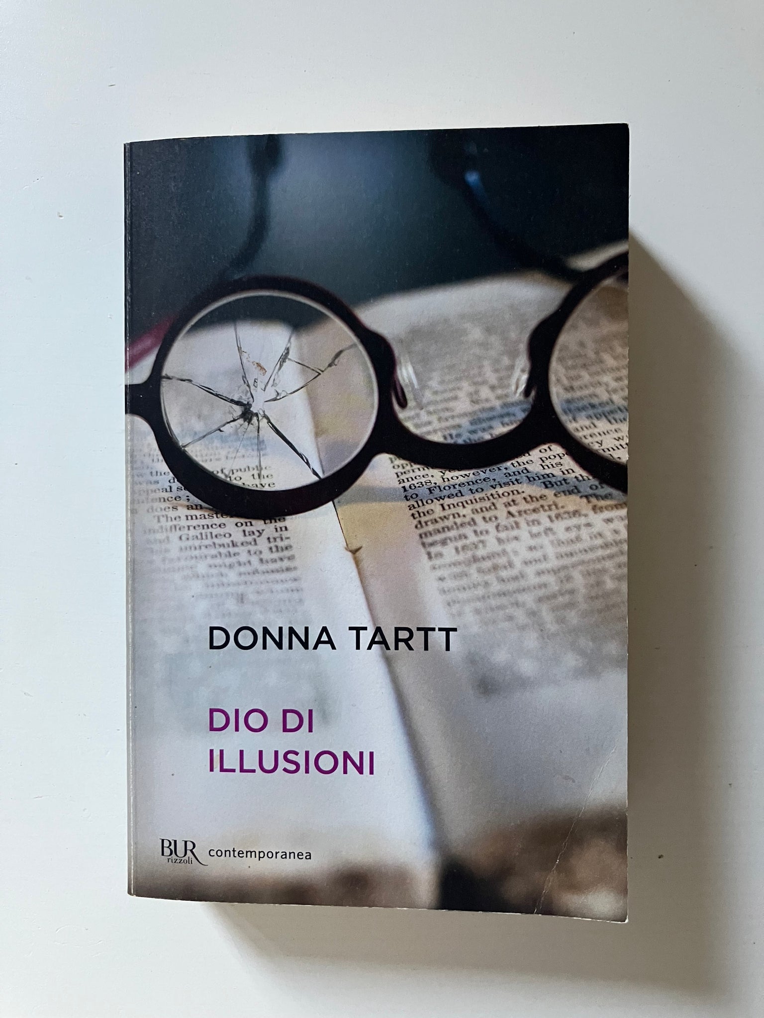 DONNA TARTT - DIO DI ILLUSIONI - ED: BUR - ANNO: 1995 (SR)