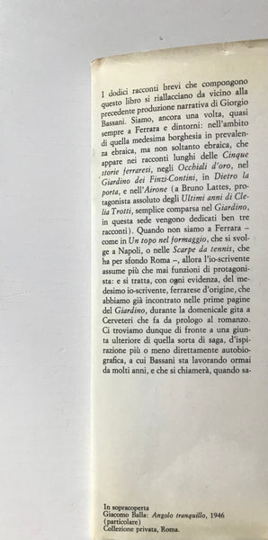 Giorgio Bassani - L'odore del fieno