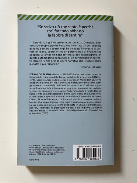 Fernando Pessoa - Il libro dell'inquietudine