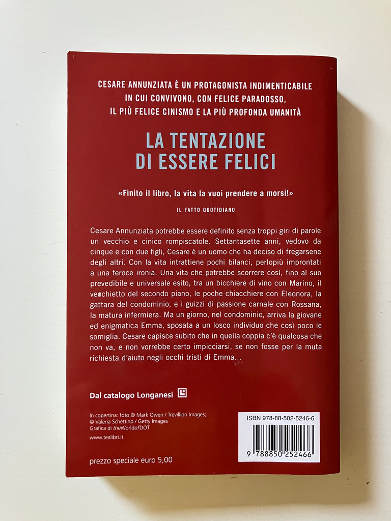 Lorenzo Marone - La tentazione di essere felici – piudiunlibro