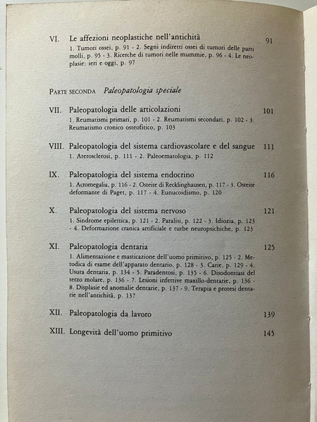G. Alciati, M. Fedeli, V. Pesce Delfino - La malattia dalla preistoria all'età antica