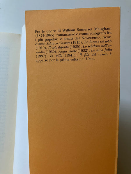 William Somerset Maugham - Il filo del rasoio