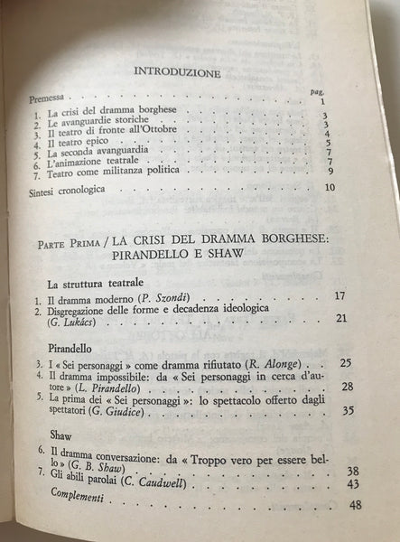 Roberto Alonge - Teatro e società nel Novecento