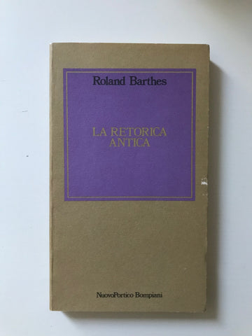 Roland Barthes - La retorica antica