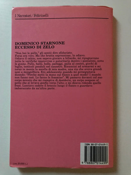 Domenico Starnone - Eccesso di zelo