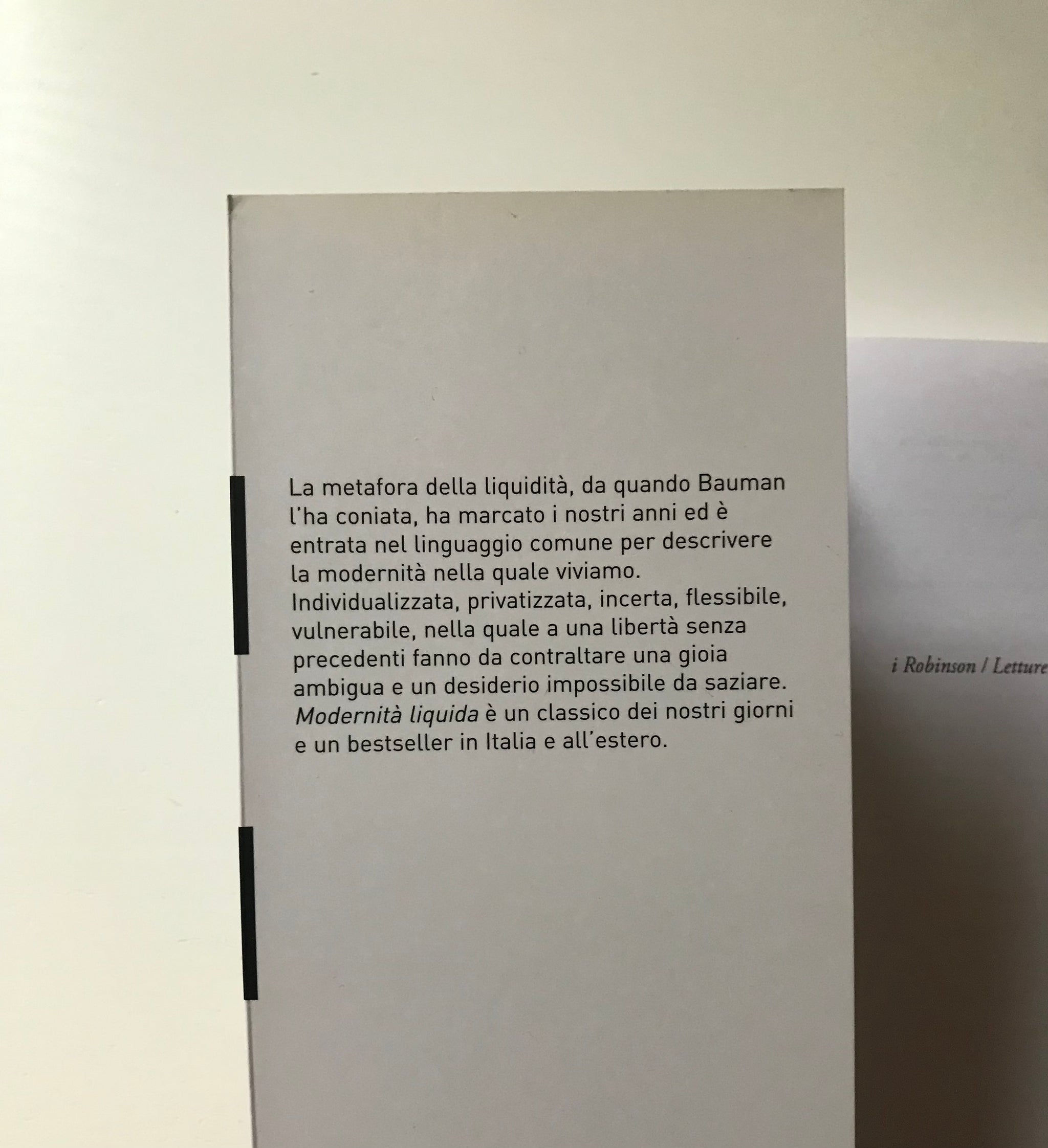 Zygmunt Bauman - Modernit liquida piudiunlibro Zygmunt Bauman - Modernit liquida piudiunlibro
