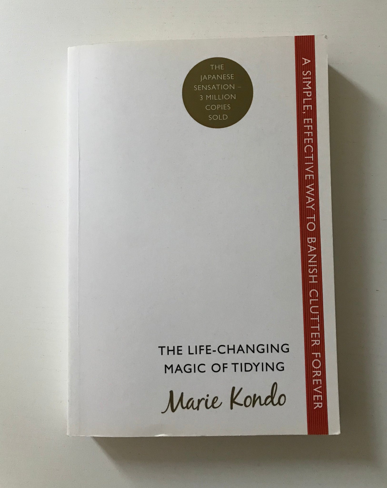 Marie Kondo - The life-changing magic of Tidying