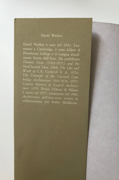 David Watkin - Architettura e moralità Dal Gothic Revival al Movimento moderno