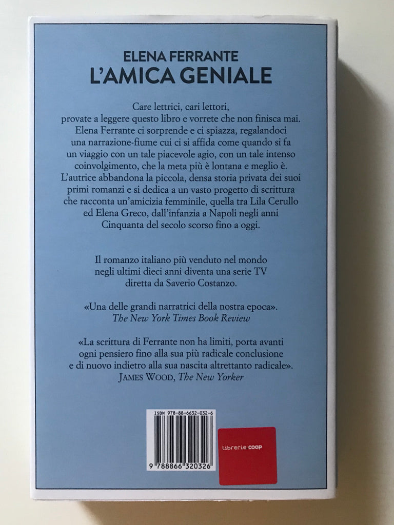 Elena Ferrante - L'amica geniale volume 1 – piudiunlibro