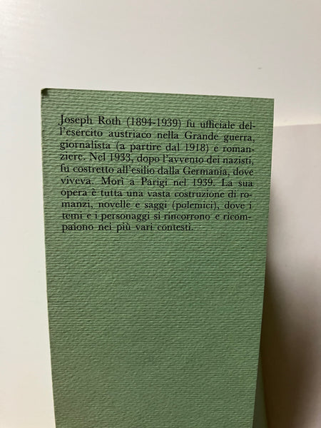 Joseph Roth - La leggenda del santo bevitore